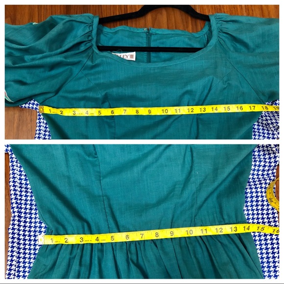 SOLD - Gorgeous vintage peasant dress - Picture 10 of 11